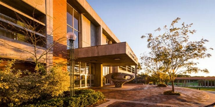 The Architecture and Planning Building at Curtin